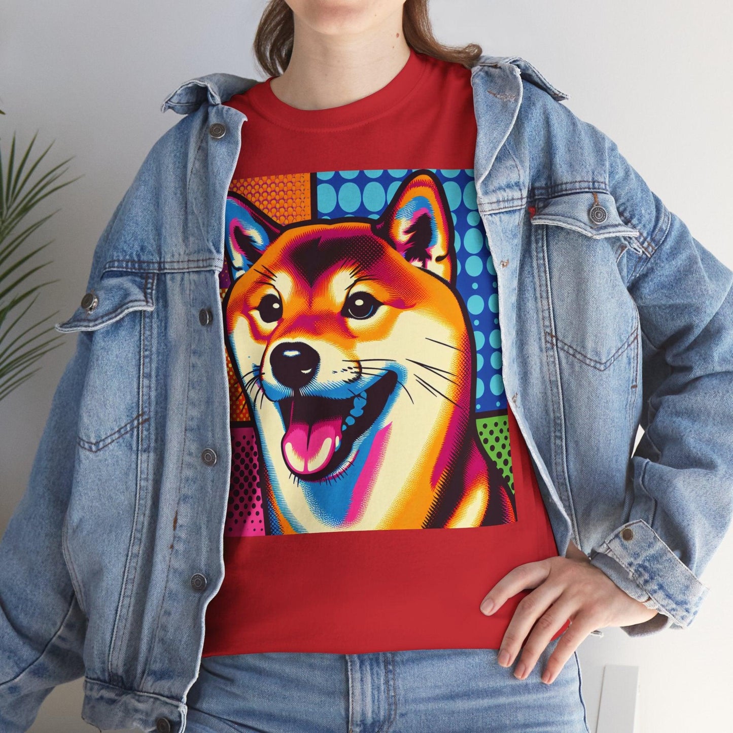 Shiba Dog Pop Art TShirt