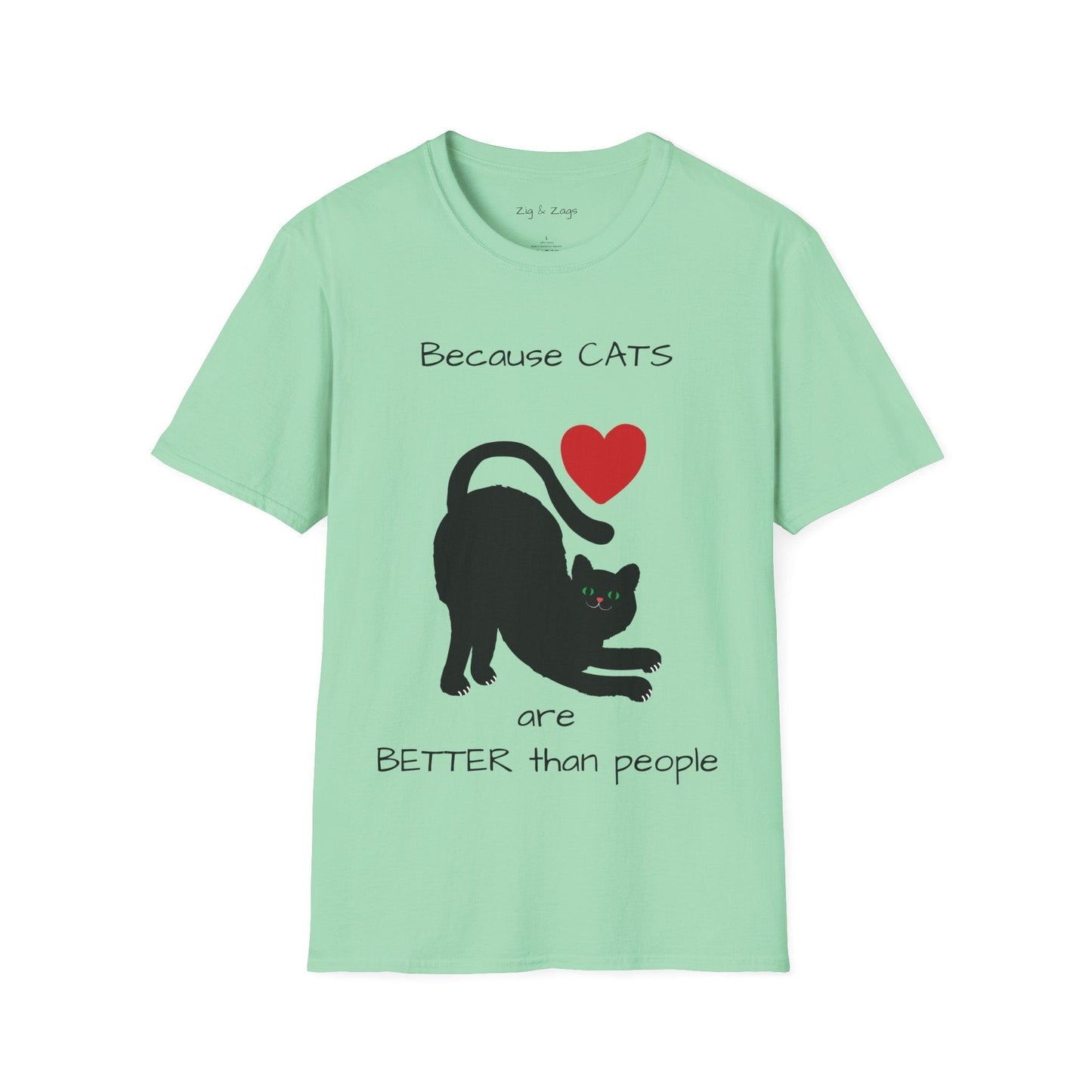 Cat Lover Cotton Unisex T-Shirt