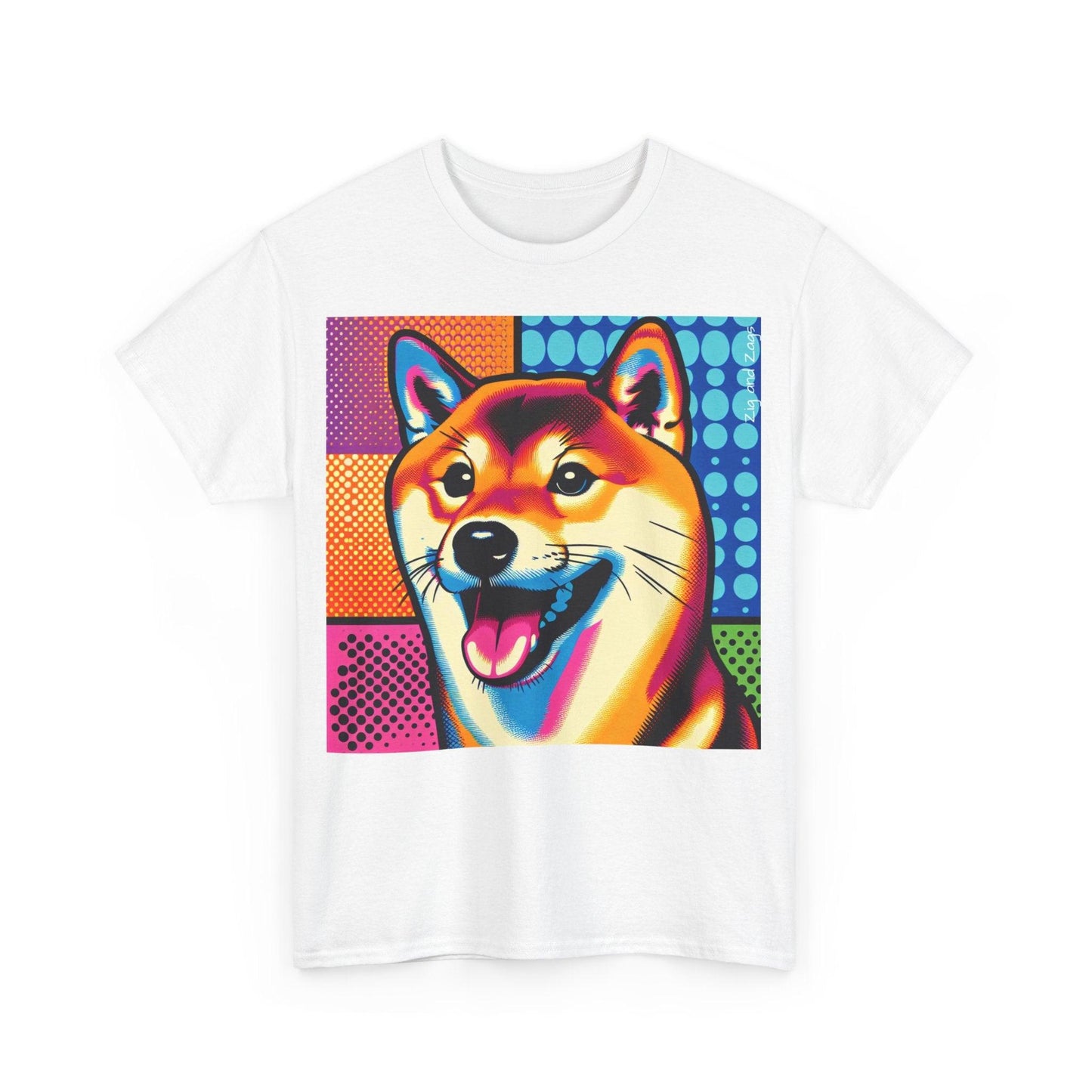 Shiba Dog Pop Art TShirt