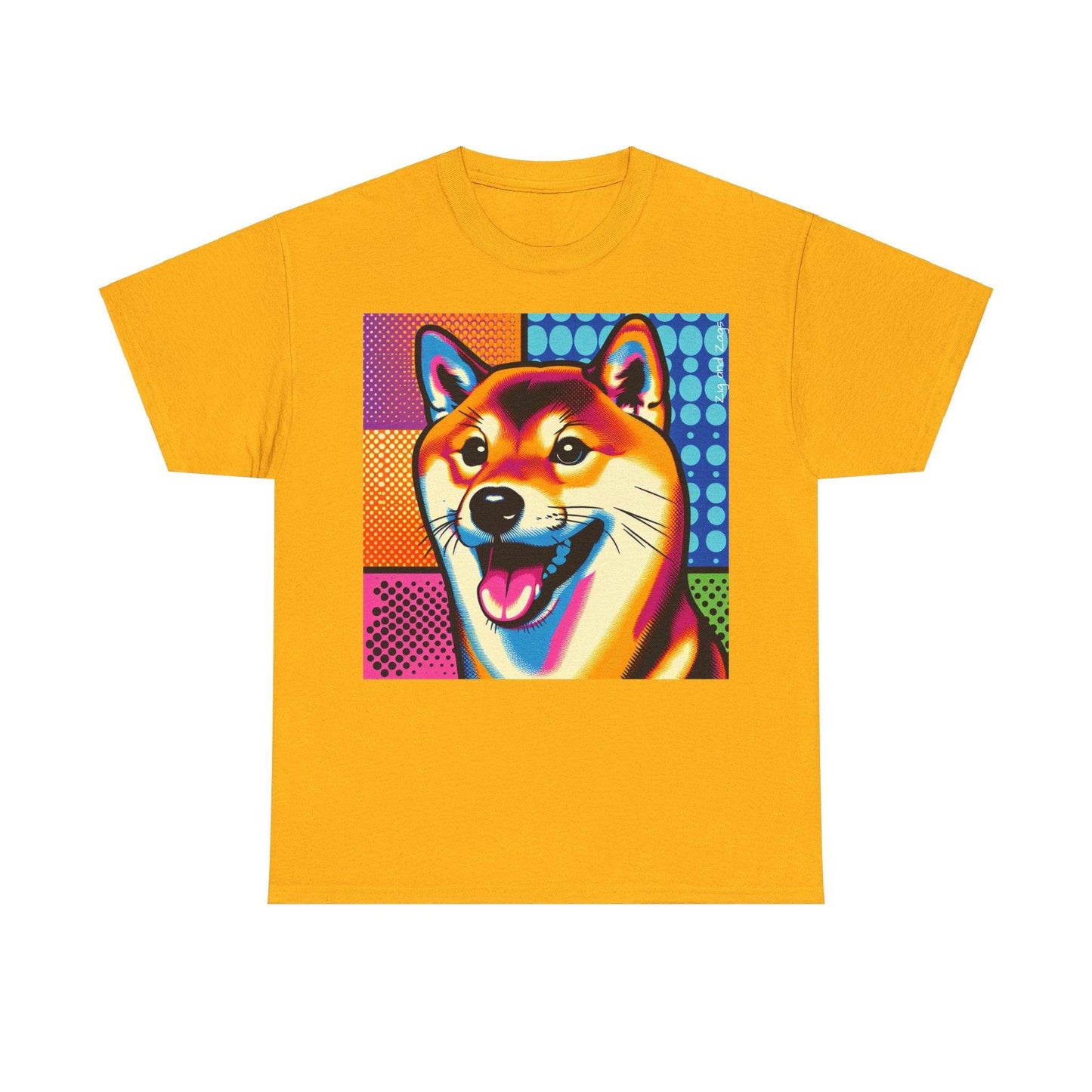 Shiba Dog Pop Art TShirt