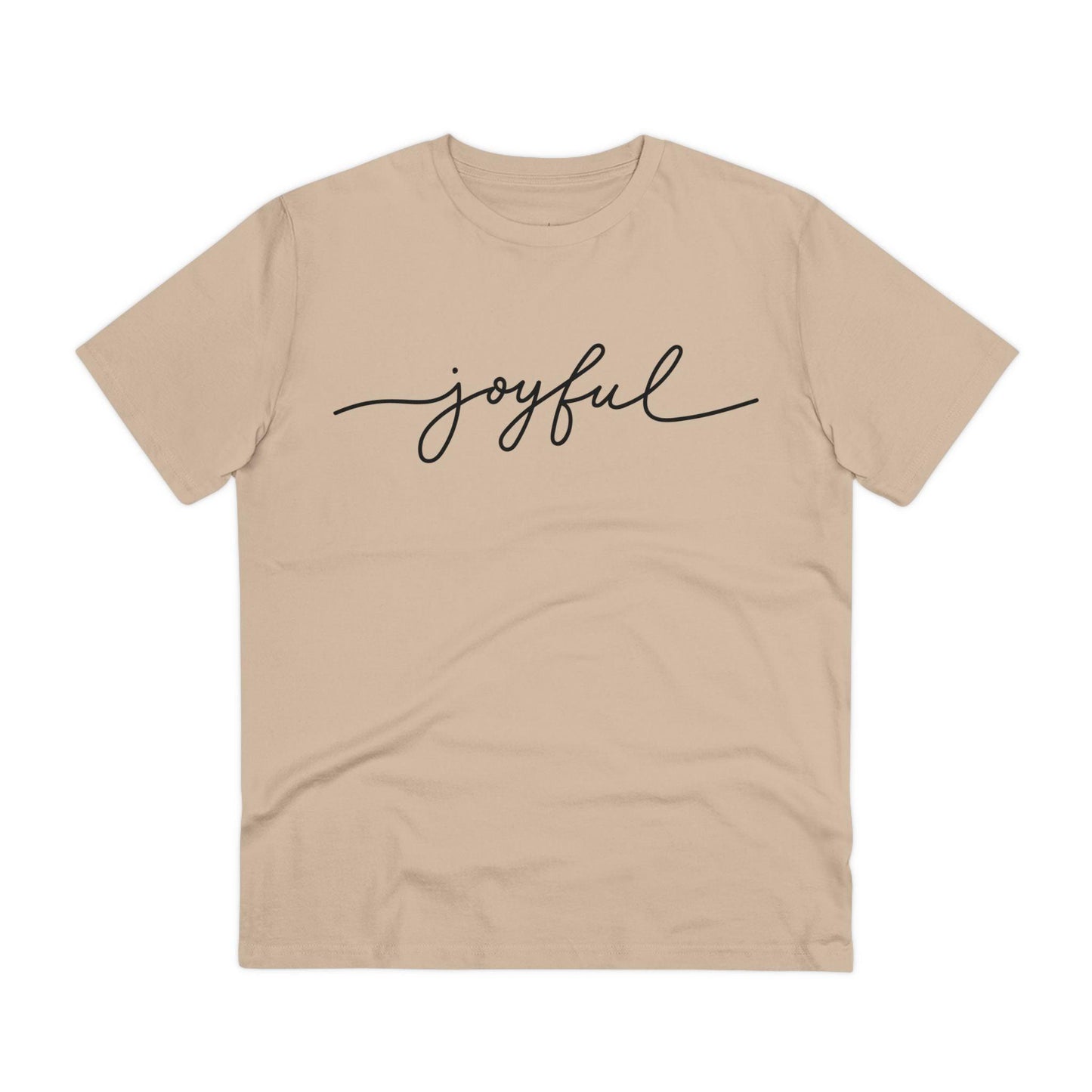 Joyful Unisex Organic Cotton T-shirt