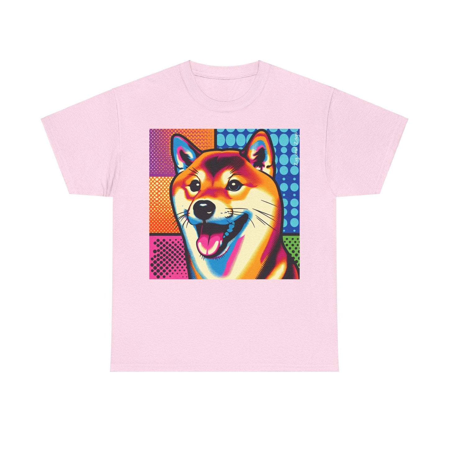 Shiba Dog Pop Art TShirt