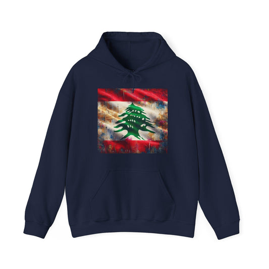 Lebanon Flag Hoodie - Lebanon Charity Donation