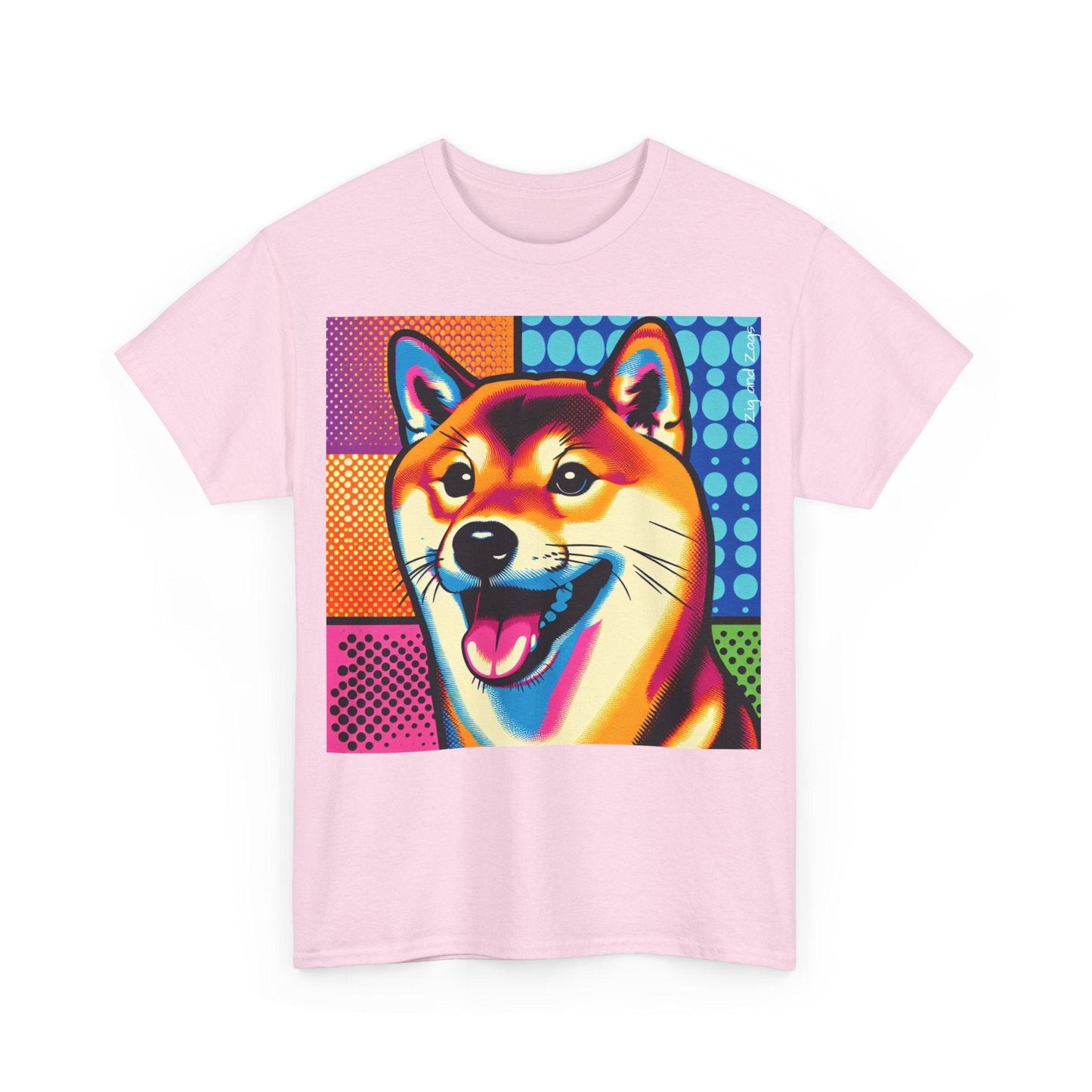 Shiba Dog Pop Art TShirt