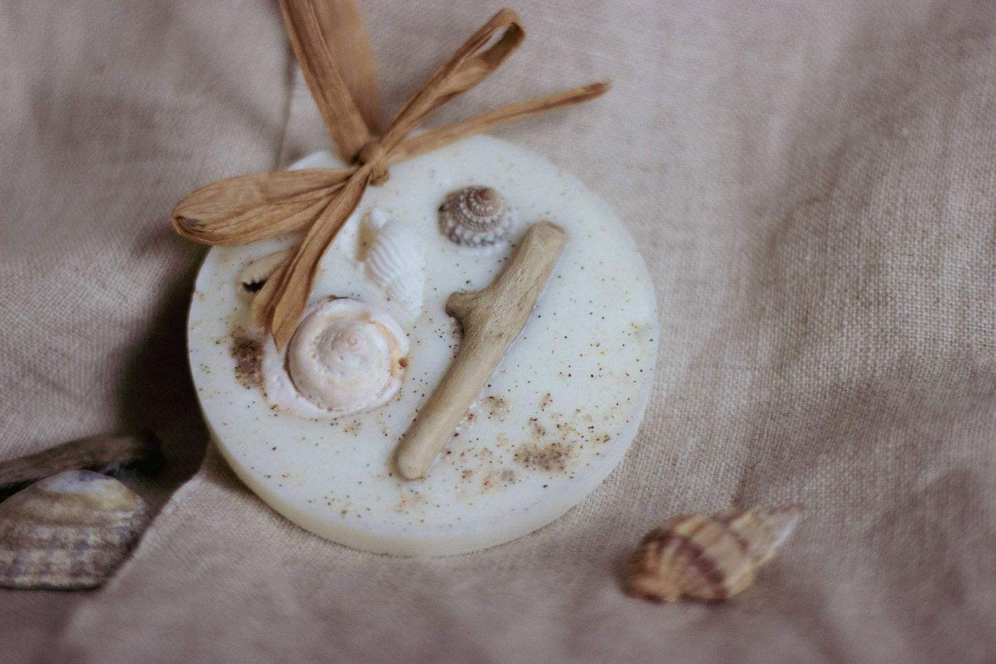 Sea Salt & Driftwood Wax Melt Decoration