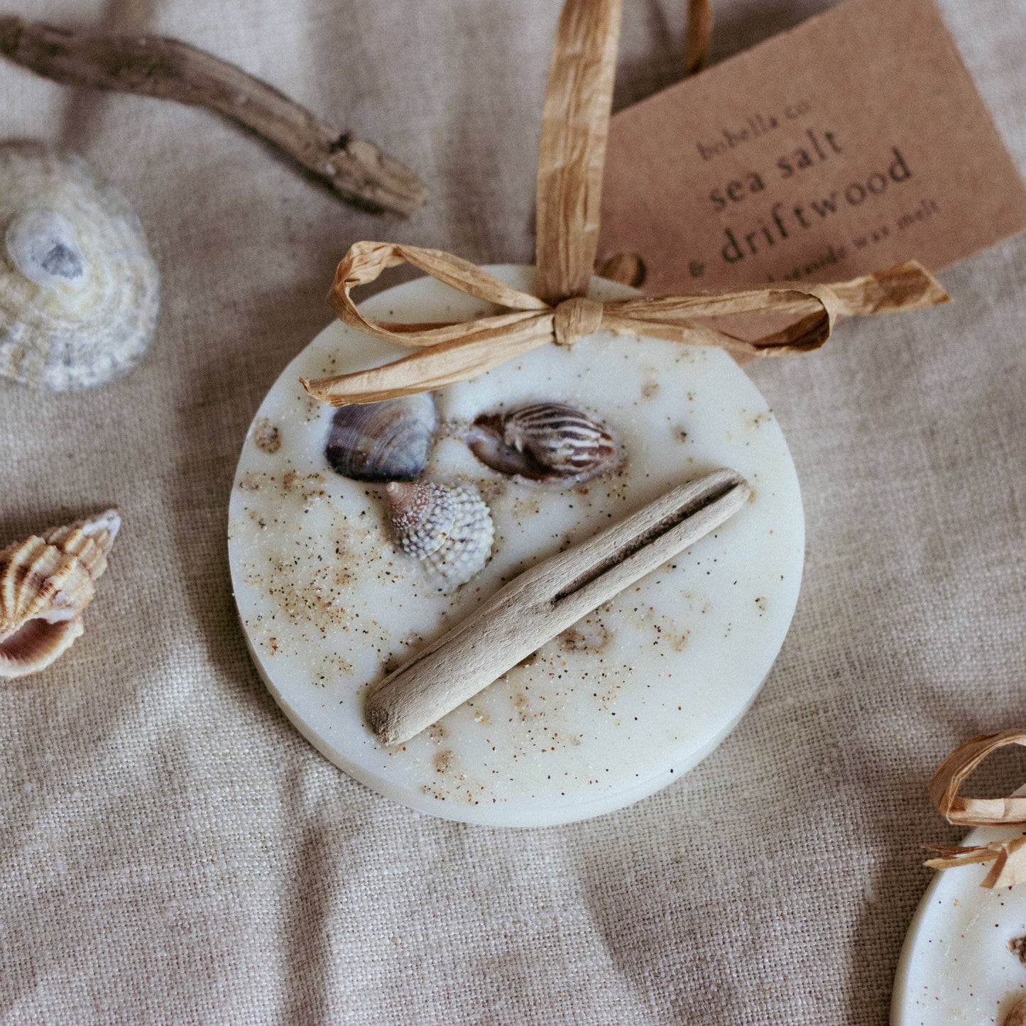 Beach and Coastal Decoration Wax Melt with Seashells