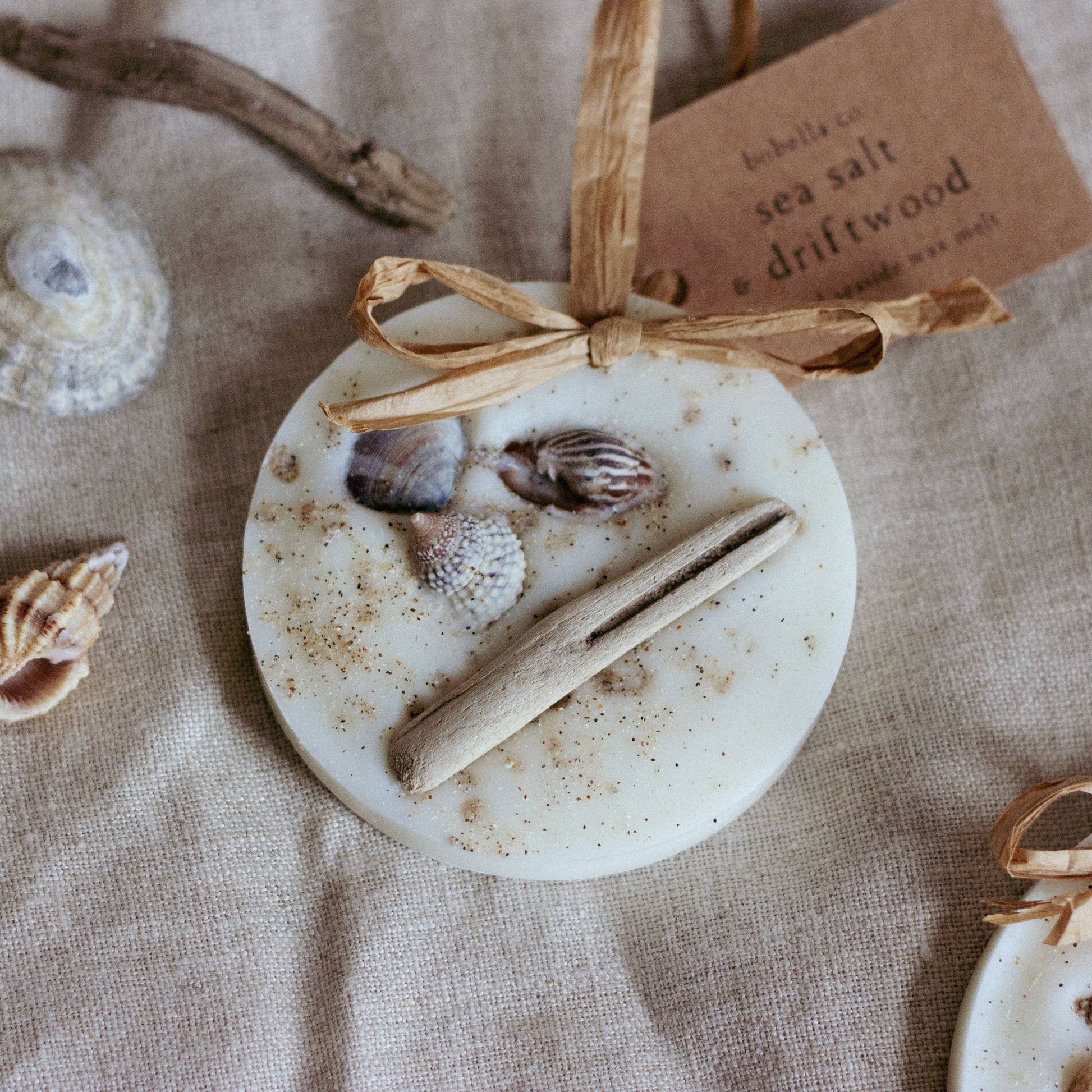 Beach and Coastal Decoration Wax Melt with Seashells