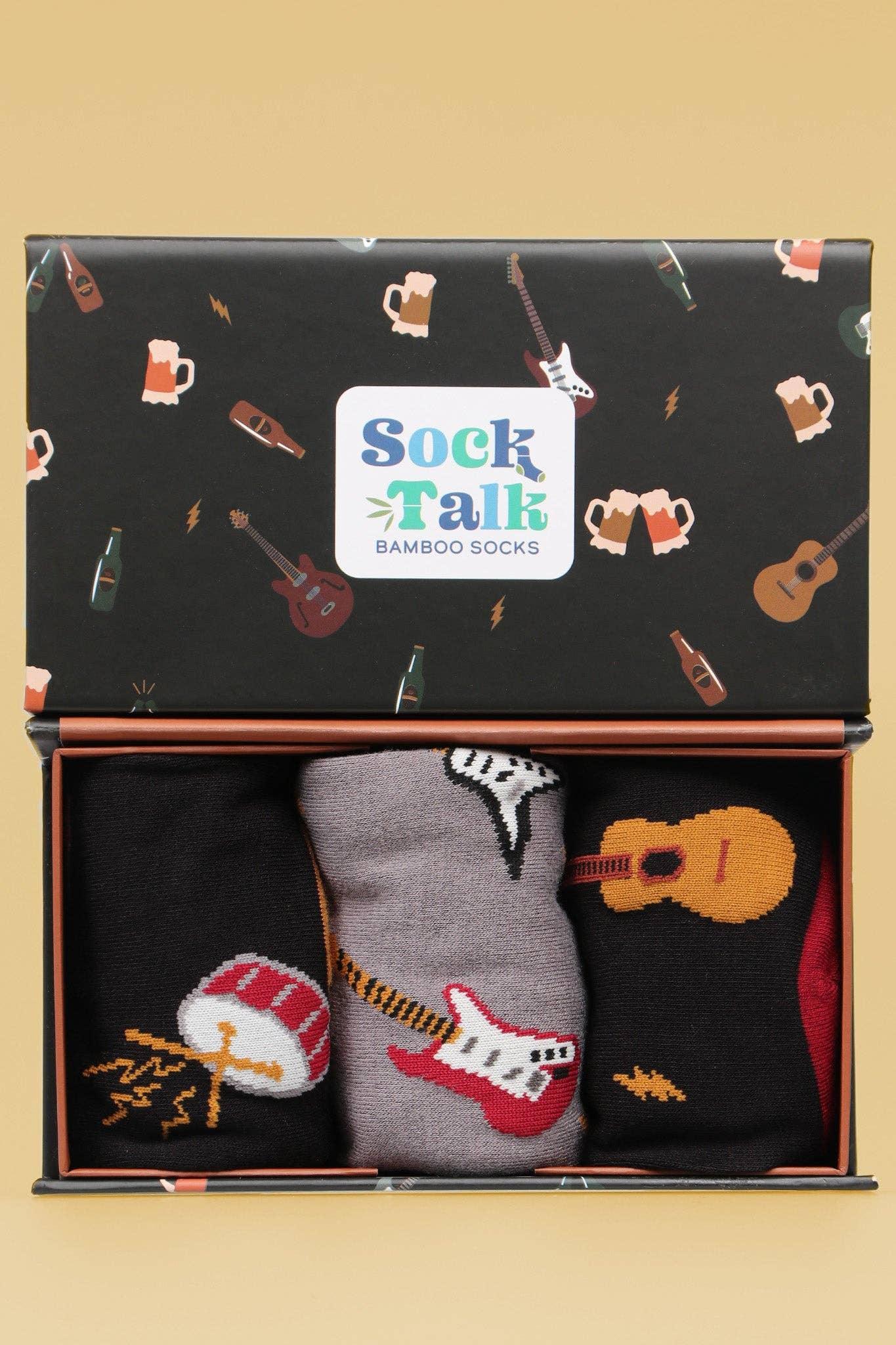 Music Novelty Socks Gift Box Set