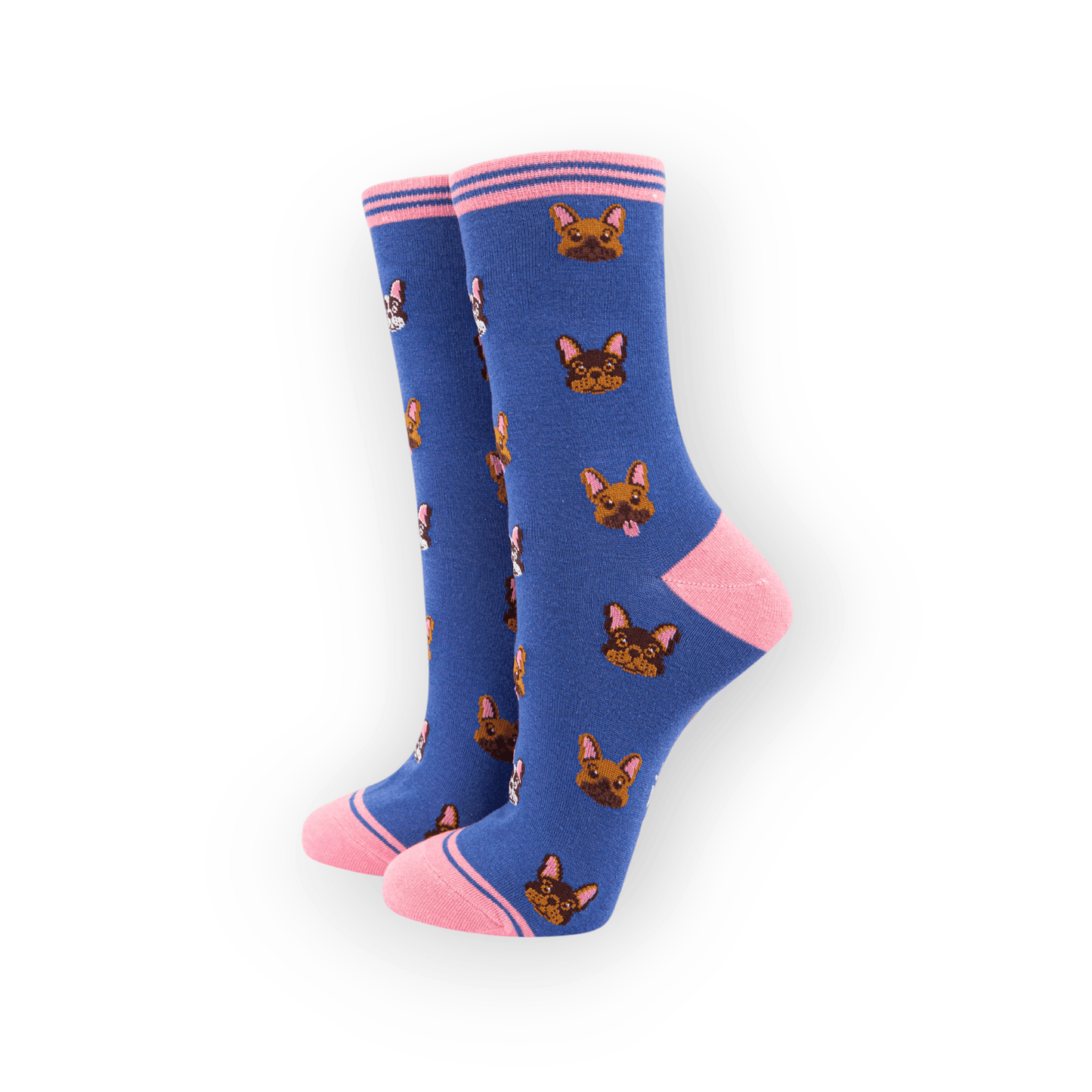 Women's French Bulldog Bamboo Socks