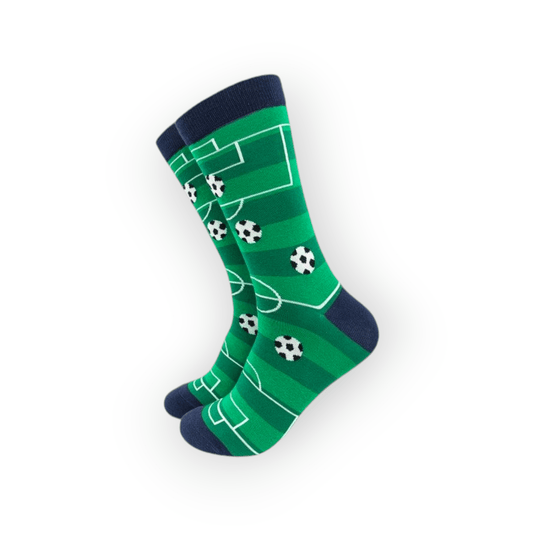 Men's Football Pitch Bamboo Socks