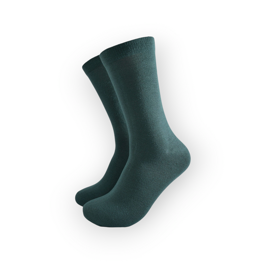 Men's Forrest Green Bamboo Socks