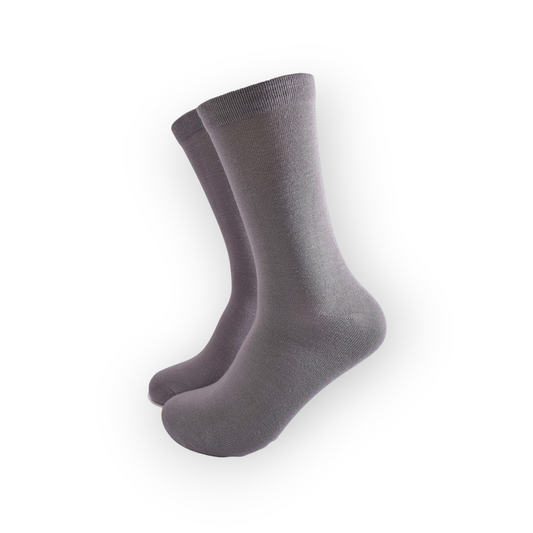 Men's Grey Bamboo Socks