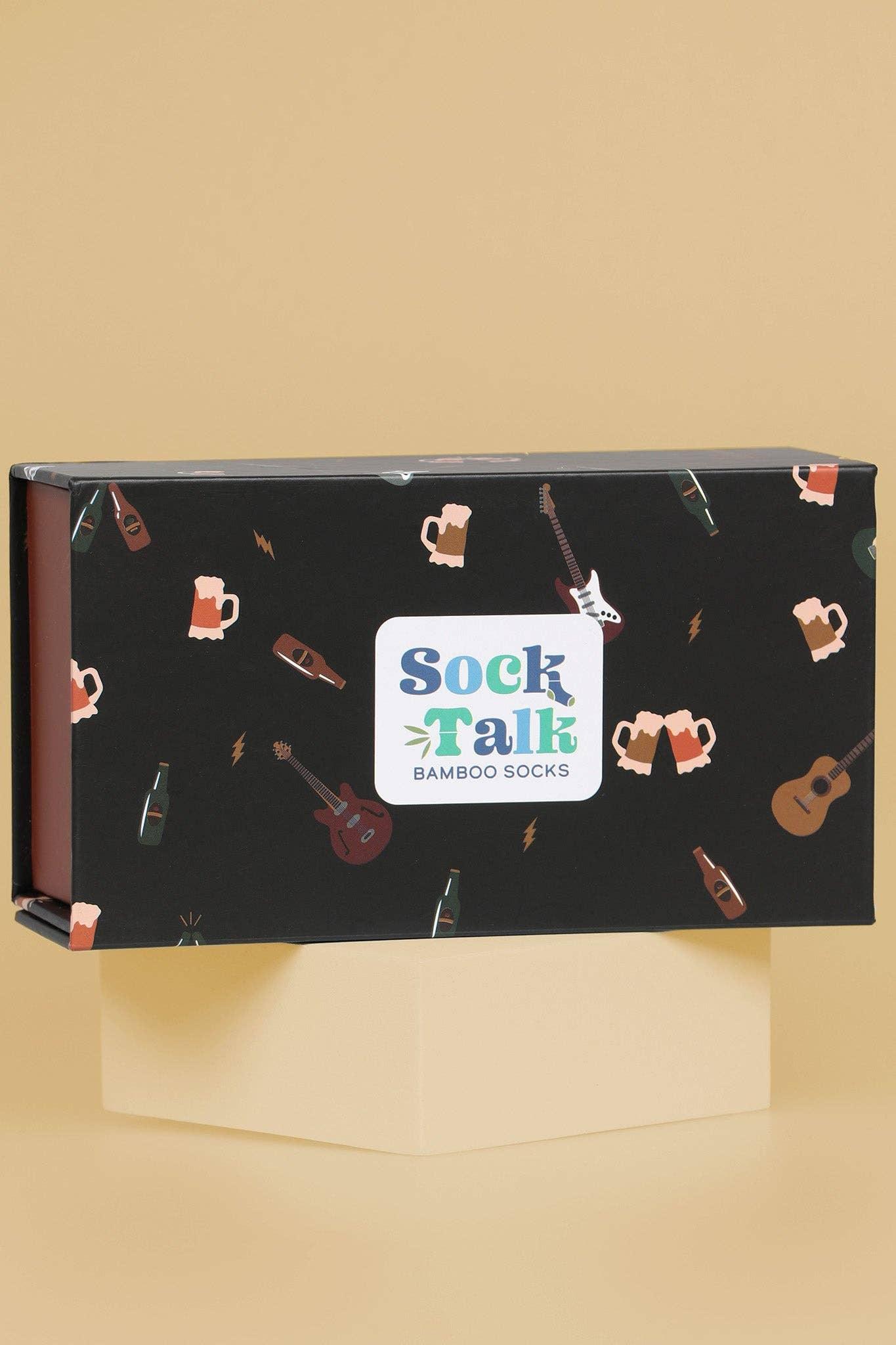 Sock Talk Music and Beer Gift Box