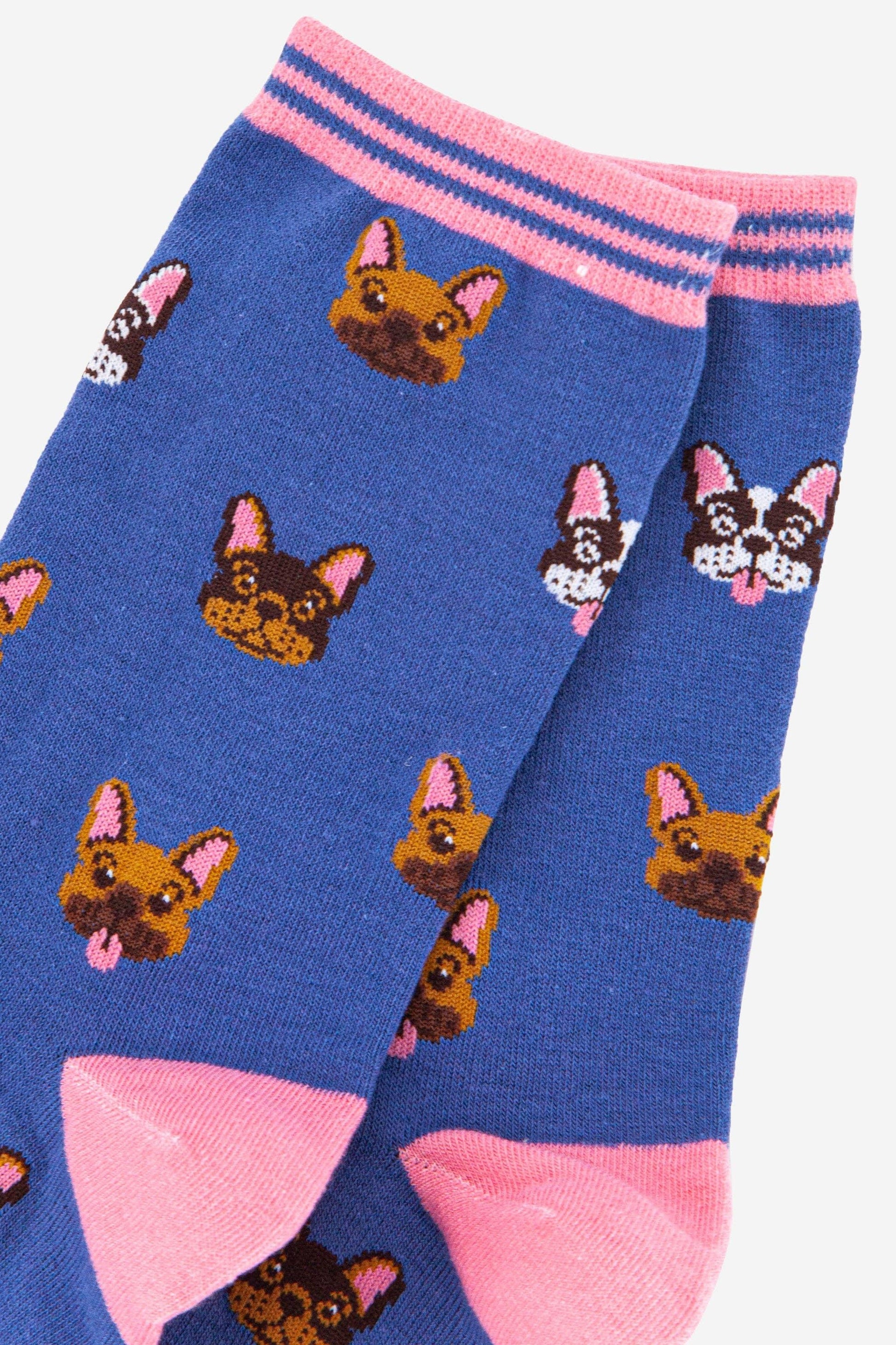 Women's French Bulldog Bamboo Socks