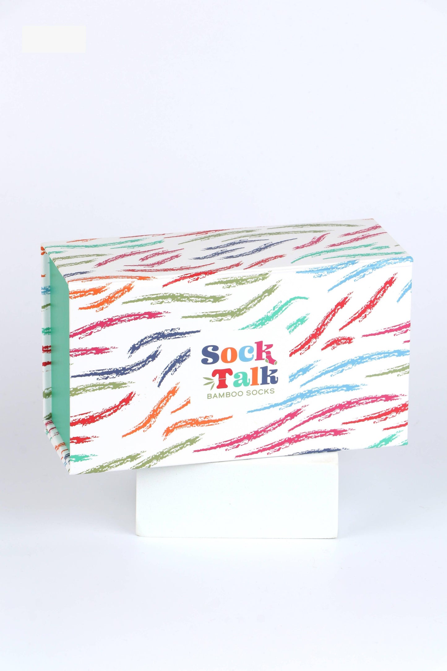 Women's Zebra Print Socks Gift Box