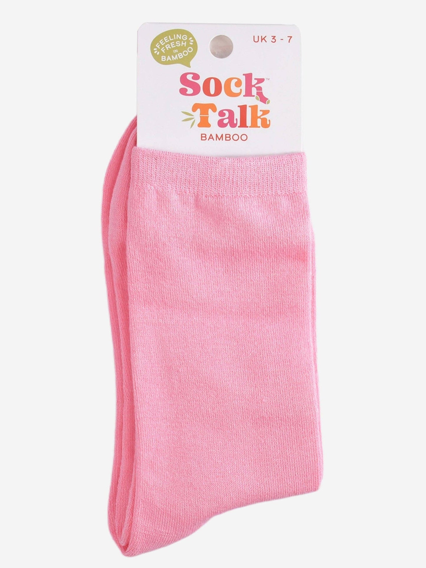 Women's Bamboo Socks - Pink: UK 3-7 | EU 36-40 | US 5-9