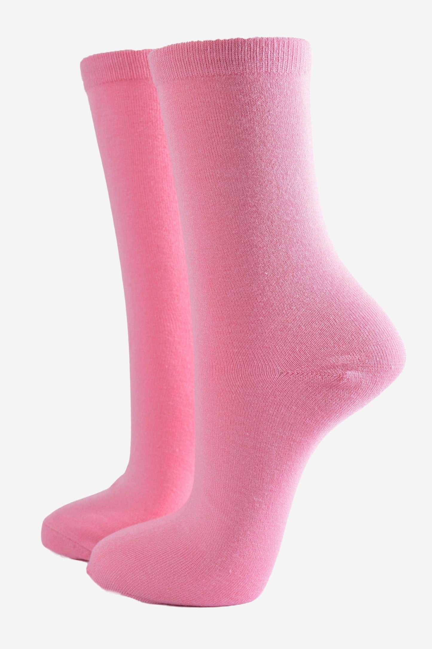 Women's Bamboo Socks - Pink: UK 3-7 | EU 36-40 | US 5-9