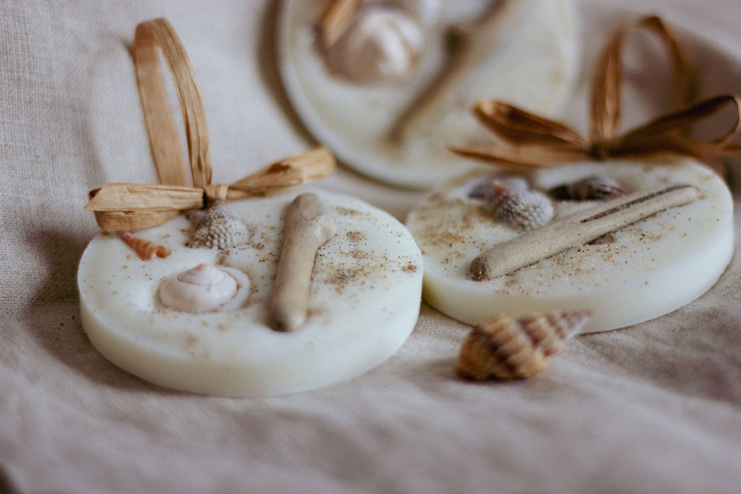 Sea Salt & Driftwood Wax Melt Decoration