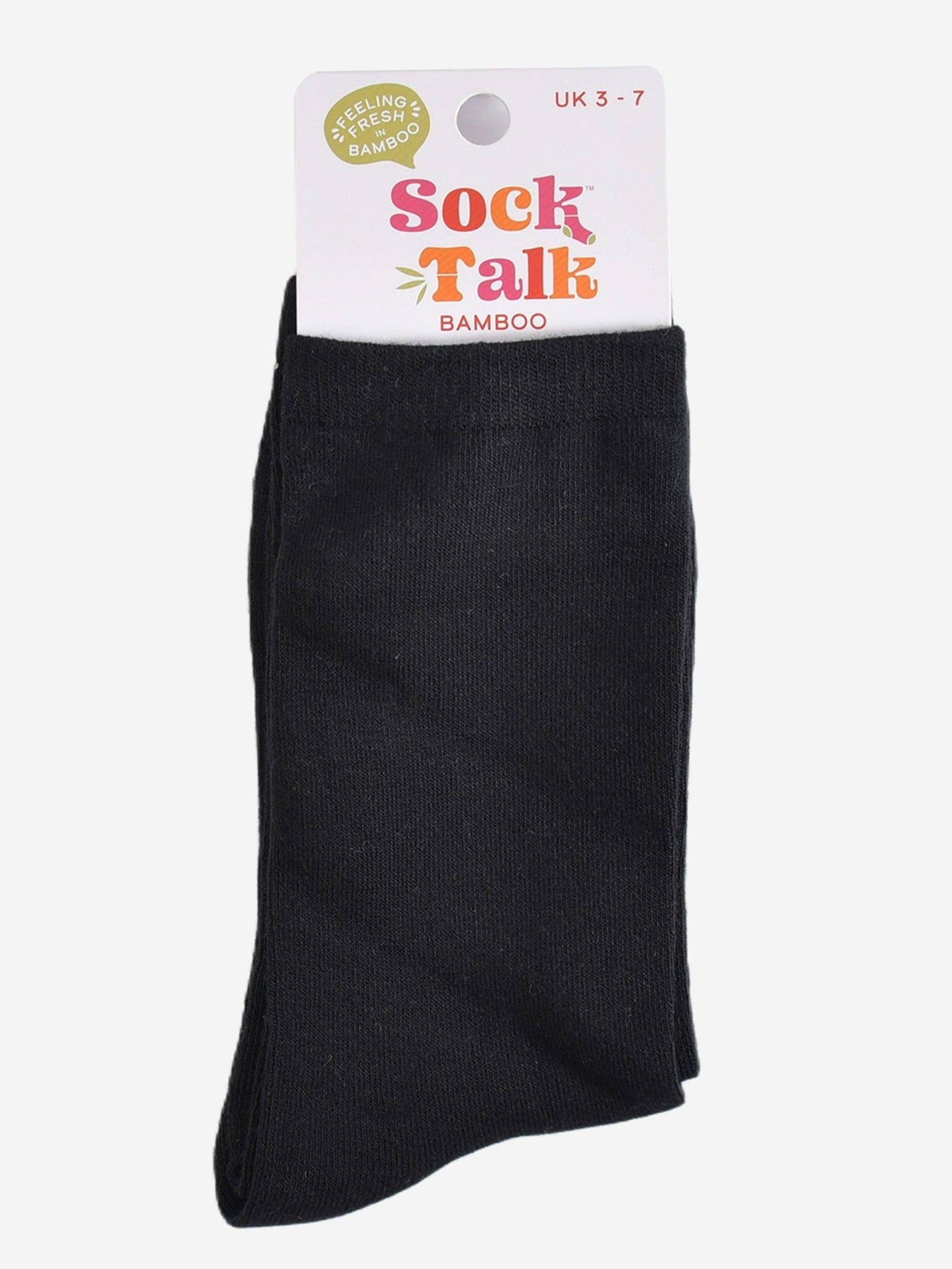 Women's Black Bamboo Socks